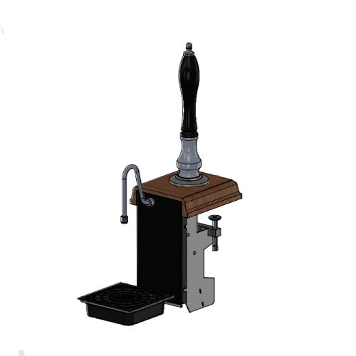 1/4 PT single CQ WJ Mahogany, Brass, Blk