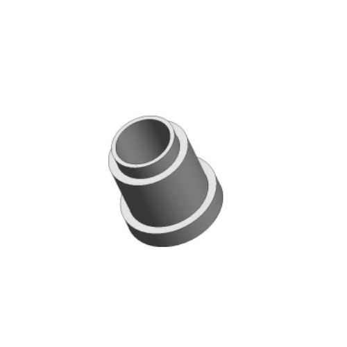 NIPPLO INOX DIR.TEN.PIANA 3/8G De8