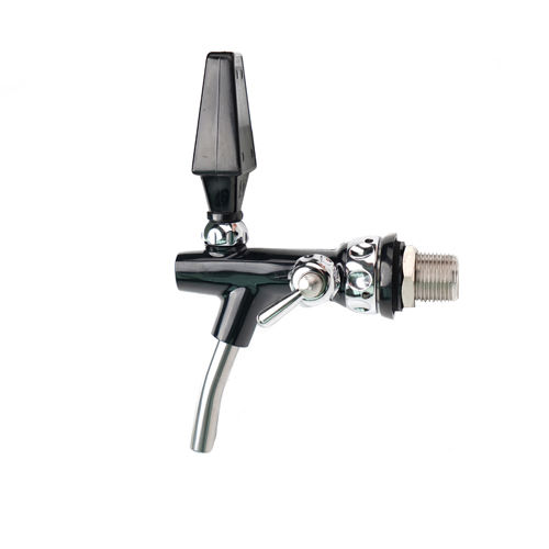 PLASTIC TAP FC4 WITH COMPENSATOR Y SELF CLOSING DEVICE-ST/ST