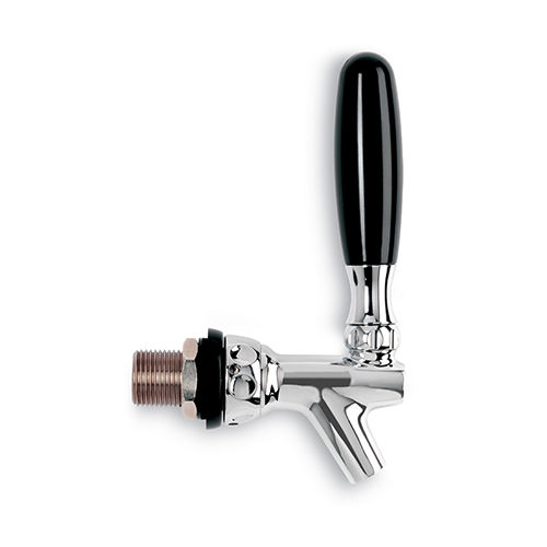 CHROMEPL. BRASS USA TAP WITH ST. STEEL SPOUT W/OUT COMPENSAT