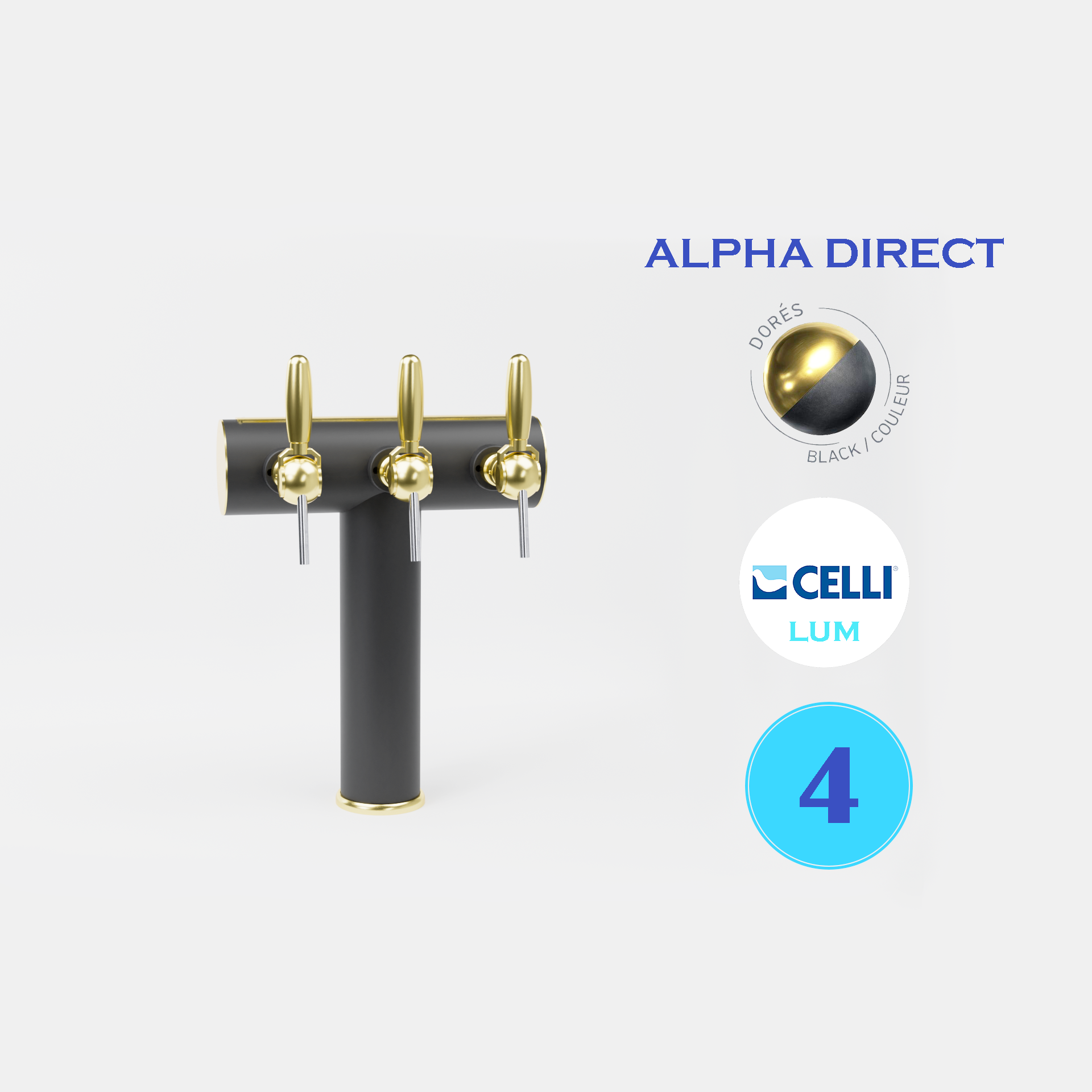 SOFT 4T LAITON/BLACK LUM - ALPHA DIRECT