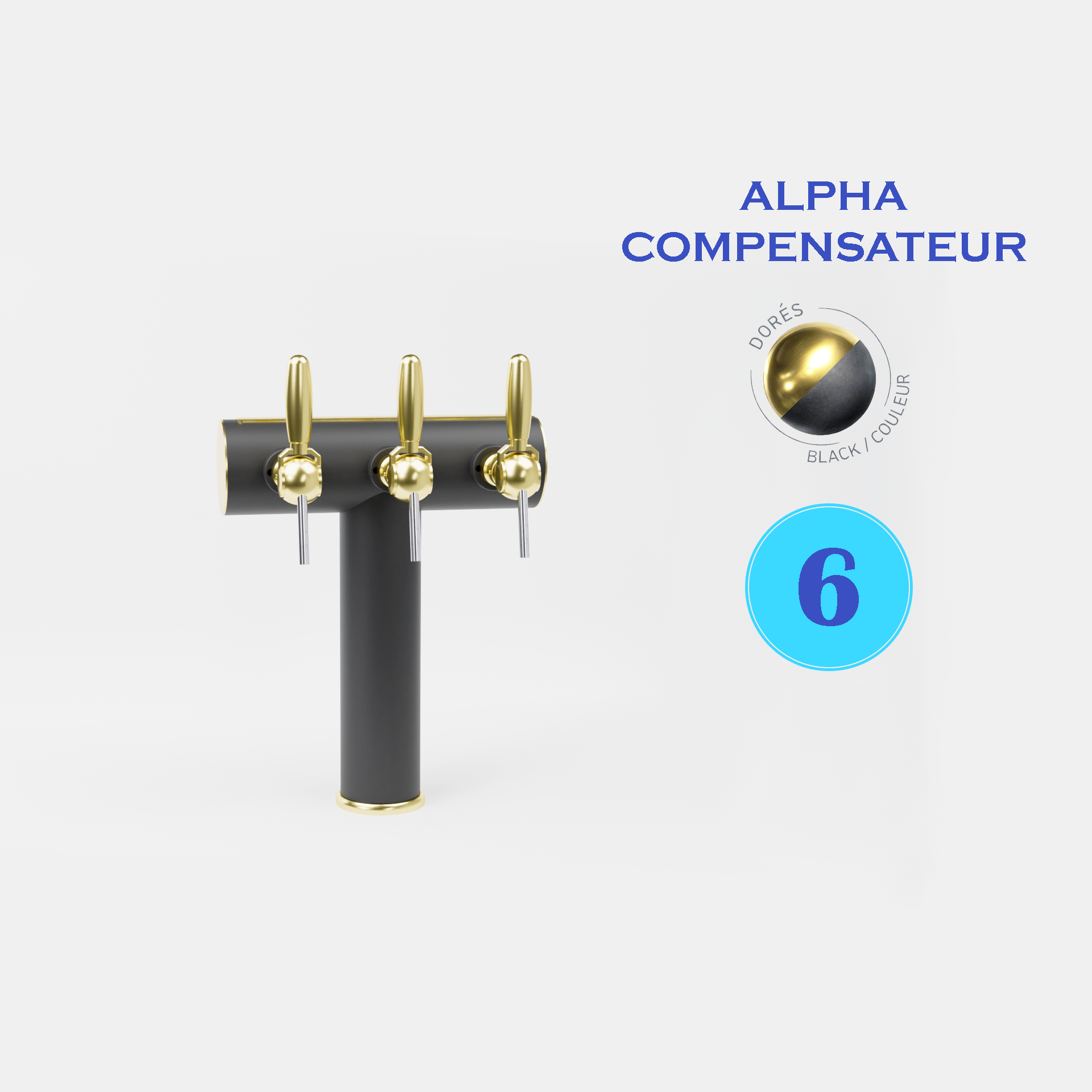 SOFT 6T LAITON/BLACK - ALPHA COMP.