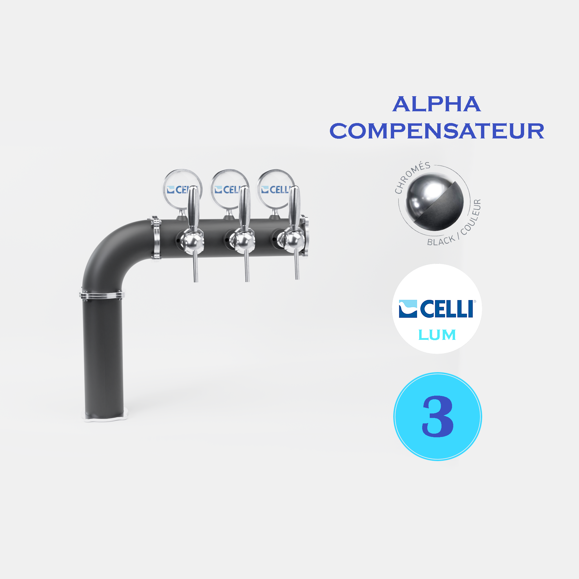 RIALTO FLAG 3T BLACK - LUM - ALPHA COMP.