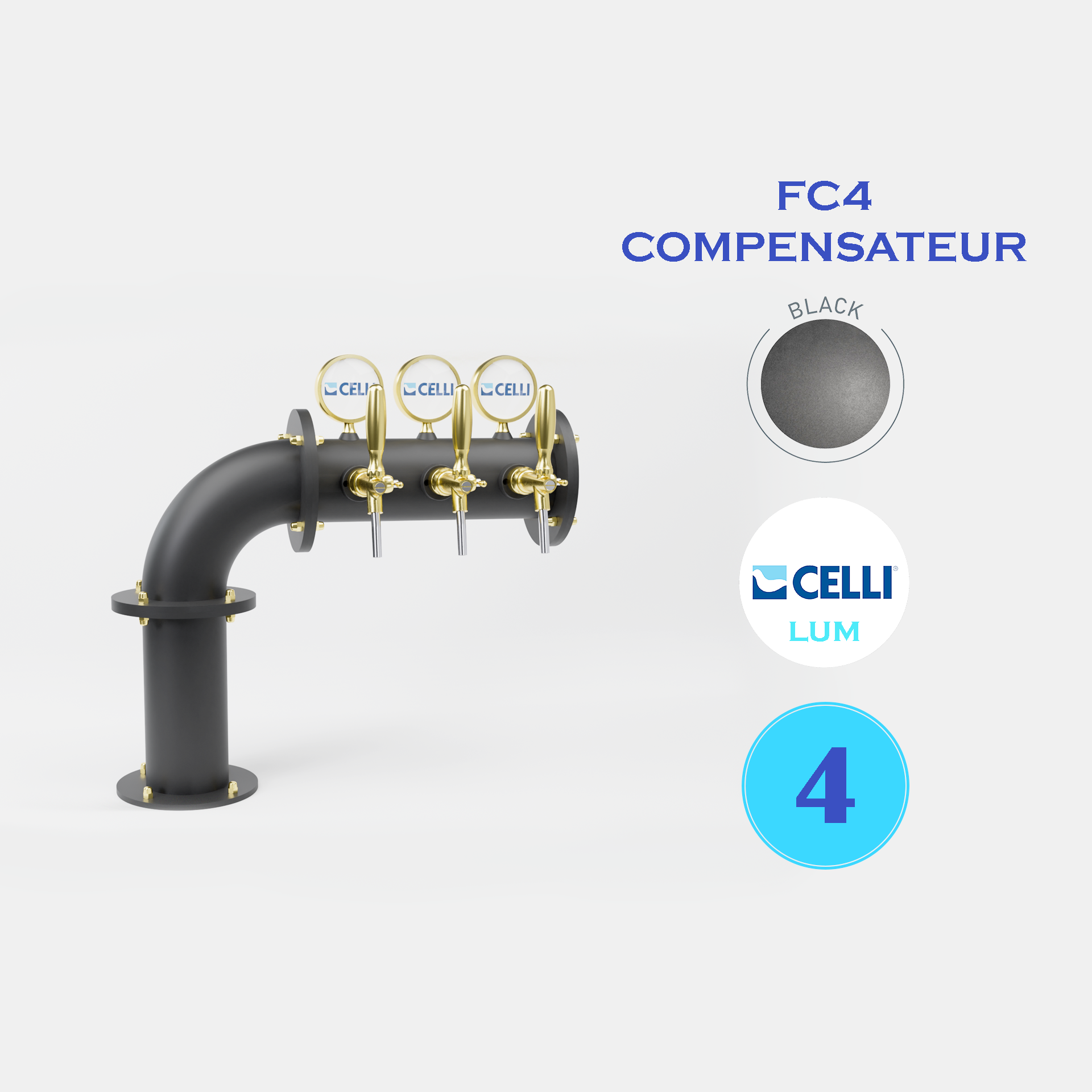 BRAUHAUS FLAG 4T BLACK - LUM - FC4 COMP.