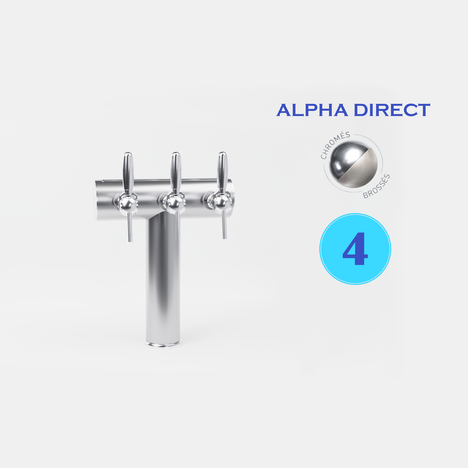 SOFT 4T CHROME/BROSSE - ALPHA DIRECT