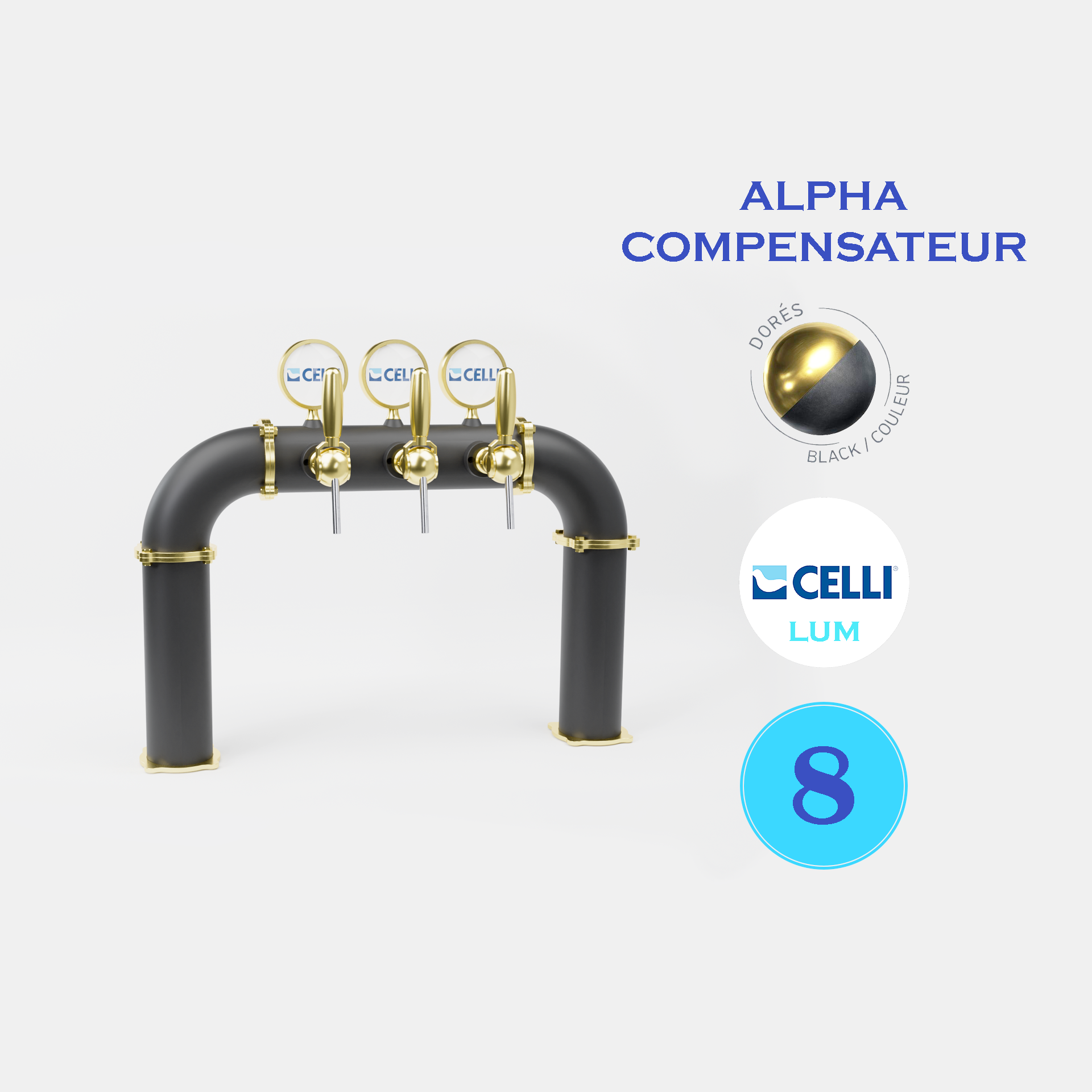 RIALTO PONT 8T BLACK - LUM - ALPHA COMP.