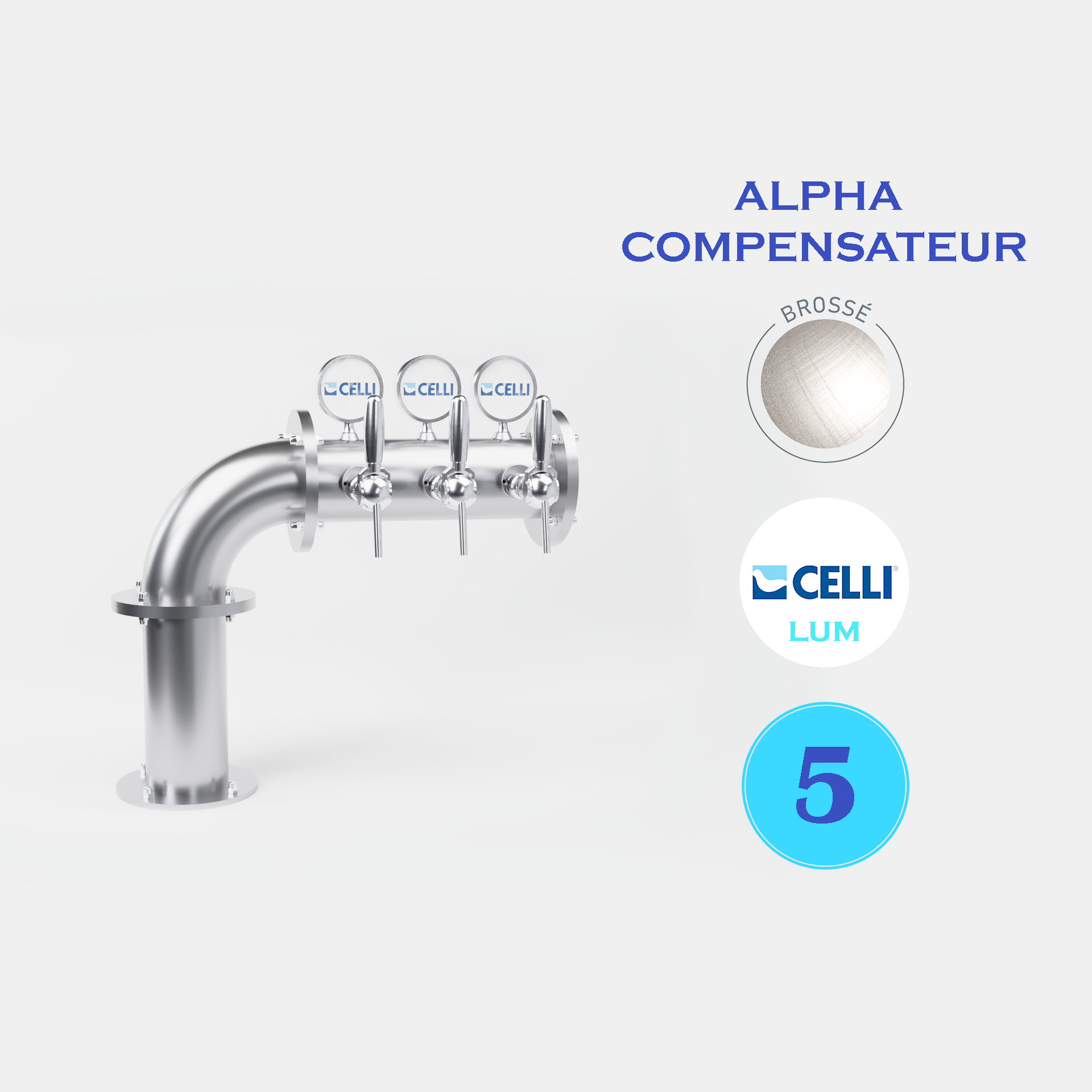 BRAUHAUS FLAG 5T CHROME - LUM - ALPHA COMP.