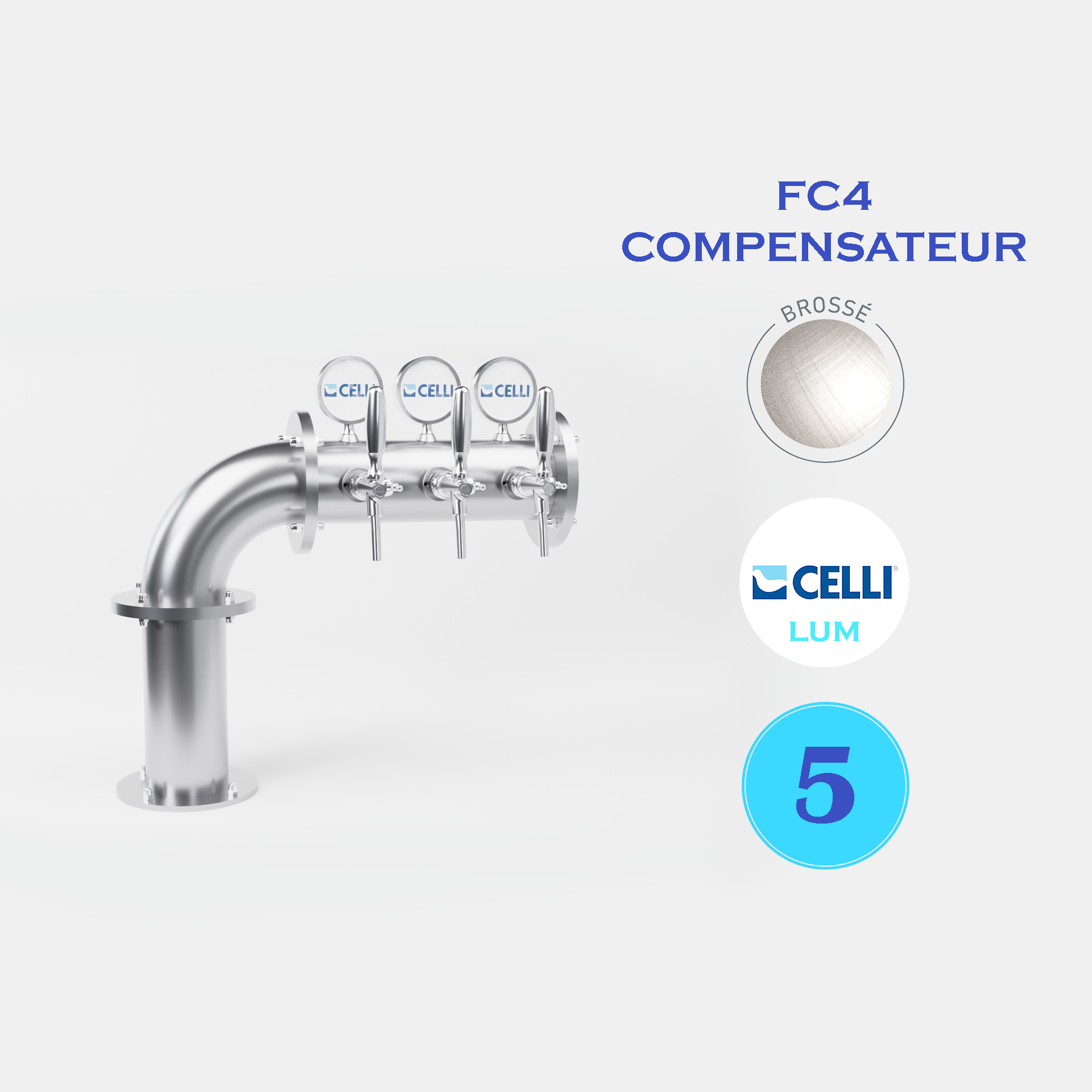 BRAUHAUS FLAG 5T CHROME - LUM - FC4 COMP.