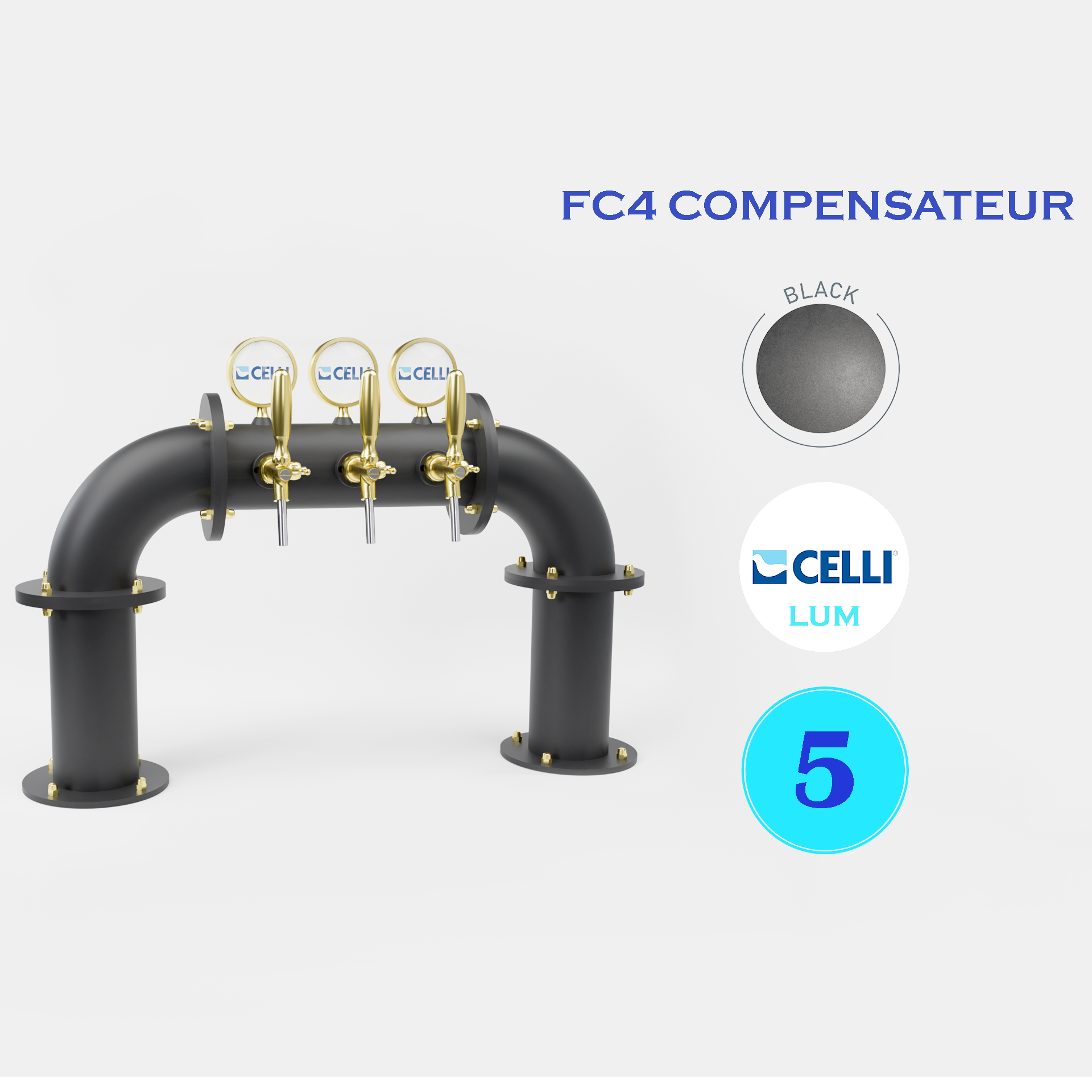BRAUHAUS PONT 5T BLACK - LUM - FC4 COMP.