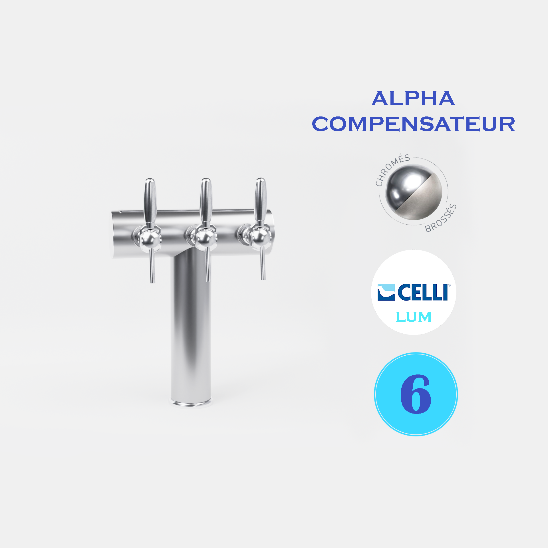 SOFT 6T CHROME/BROSSE LUM - ALPHA COMP.