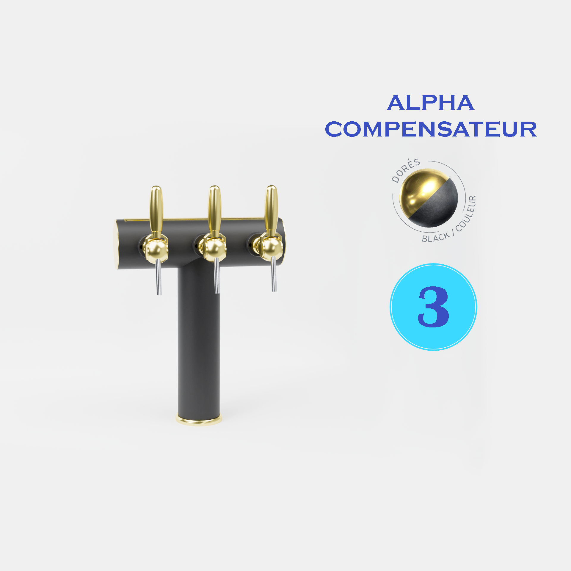 SOFT 3T LAITON/BLACK - ALPHA COMP.