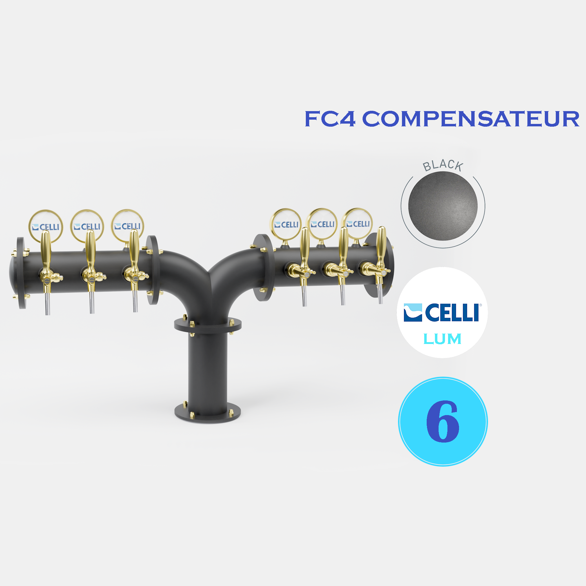 BRAUHAUS "Y" 6T BLACK - LUM - FC4 COMP.