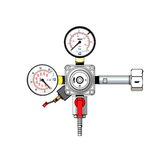 CO2/DX REDUZIERSTÜCK 1P G3/4 B6/4 RD7.5 -REY