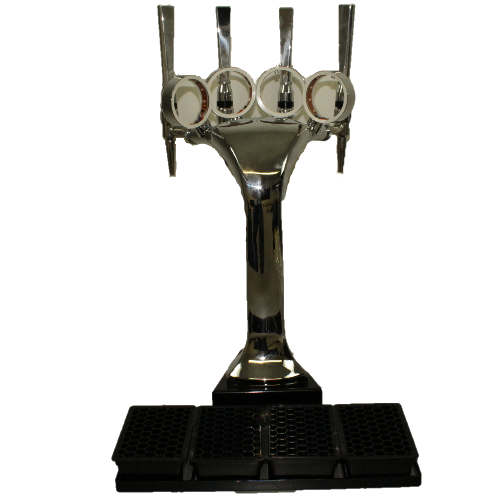 4 Out C-Font, Chrome taps, recirc, Illum