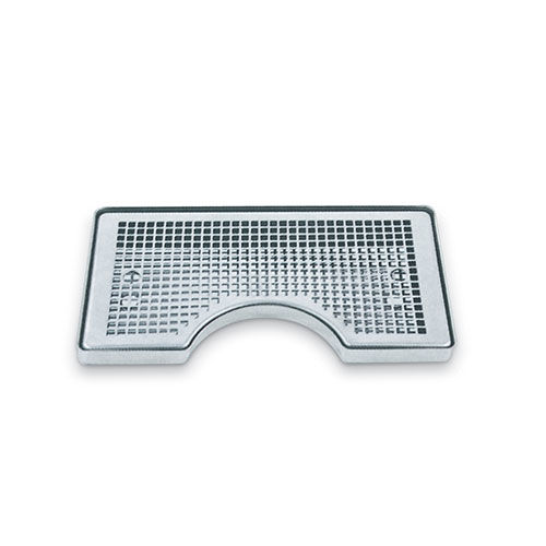 TROPFSCHALE MIT AUSSCHNITT WANNE EDELSTAHL GRILL EDELSTAHL D