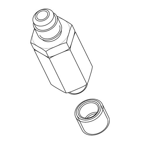 CHECK VALVE 1/4X7/16