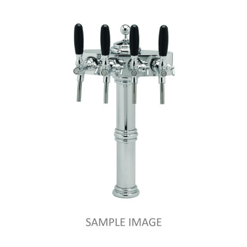 IMPERO CHROMEPL. 4 WAYS (4 HOLES 24 MM) NO TAPS NO TUBES