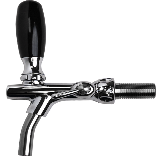 FC4 COMPENS. BEERTAP CHROMEPL.BRASS ST.ST.OUTLET 5/8x35x7