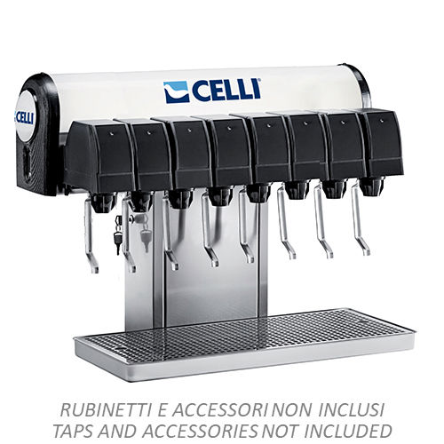 ADRIA NO BRANDING FOR 8 TAPS/VALVES WITH DRIPTRAY60X22X3