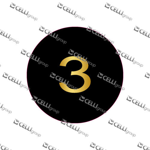 LENTILLE - NUMERO 3 SUR FOND NOIR