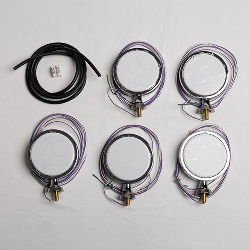 5 LIGHTS KIT, CHROME, 24VOLT