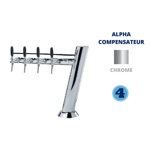 C/ZENITH 4V + ALPHA TAP INOX WITH COMPENSATOR