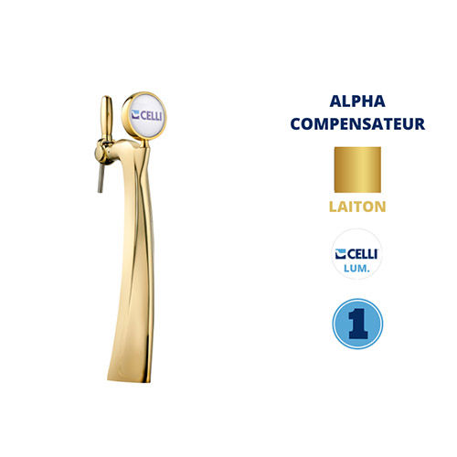 C/OT-BR FALCO+ L+ALPHA TAP GOLD WITH COMPENSATOR