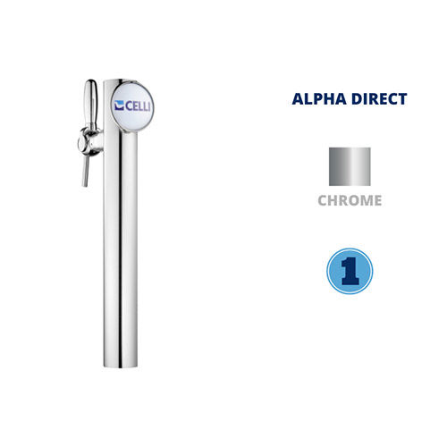 C/MOON IN+ ALPHA TAP INOX NO COMPENSATOR