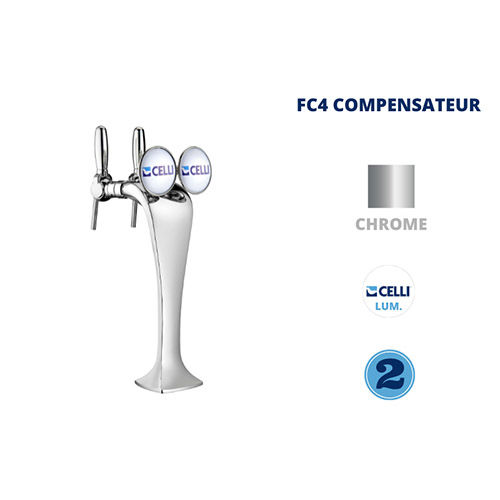 C/COBRA 2V +L+ FC4 INOX WITH COMPENSATOR