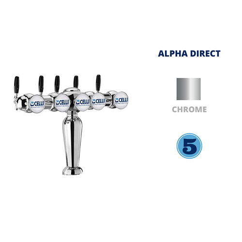 C/ROMANTIC 5V+ ALPHA TAP INOX NO COMPENSATOR