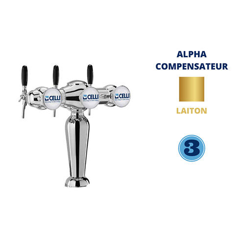 C/ROMANTIC 3V+ ALPHA TAP GOLD WITH COMPENSATOR