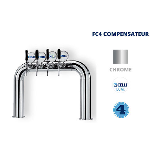 AZUR PONT 4T CHROME - LUM - FC4 COMP.