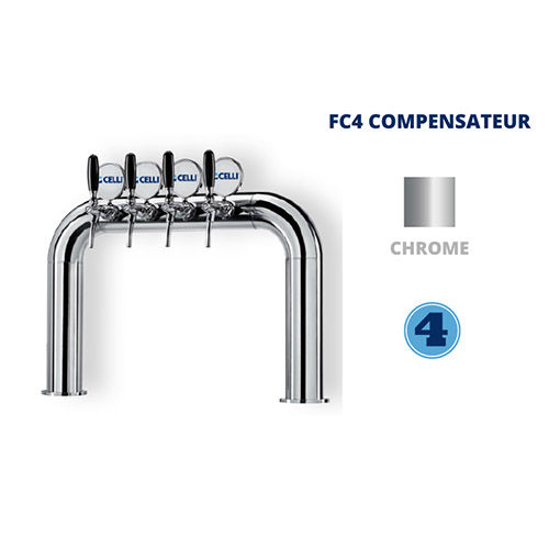 AZUR PONT 4T CHROME - NON LUM - FC4 COMP.