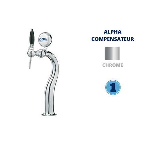 C/MAYA + ALPHA TAP INOX WITH COMPENSATOR
