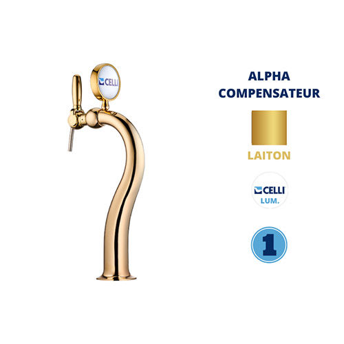 C/MAYA  BR+L+ ALPHA TAP GOLD WITH COMPENSATOR