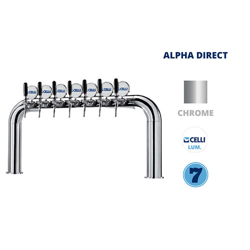 AZUR PONT 7T CHROME - LUM - ALPHA DIRECT
