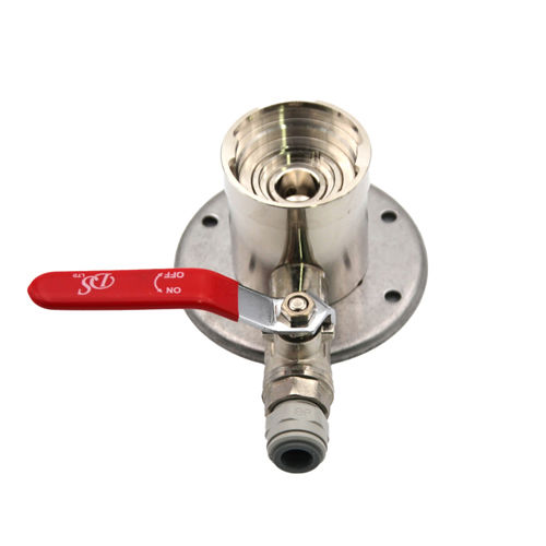 SOCLE DE RINCAGE S - VANNE ET CLAPET