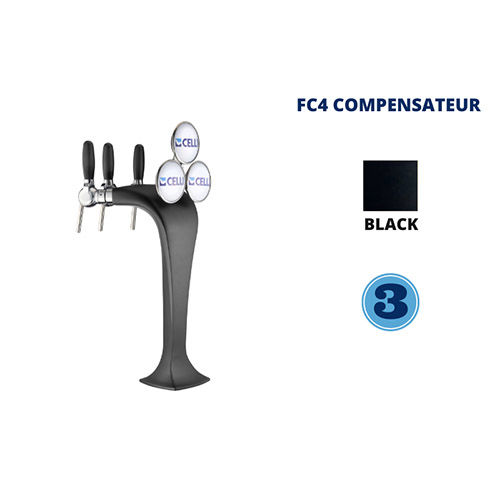 COBRA 3T BLACK-CH - NON LUM - FC4 COMP.