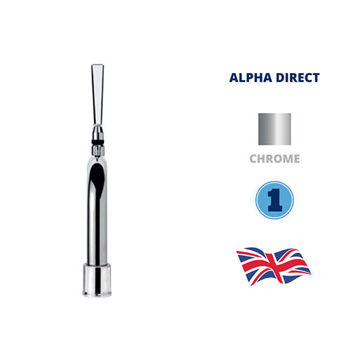 TUBULAR CLIPS PM CHROME - NON LUM - ALPHA DIRECT