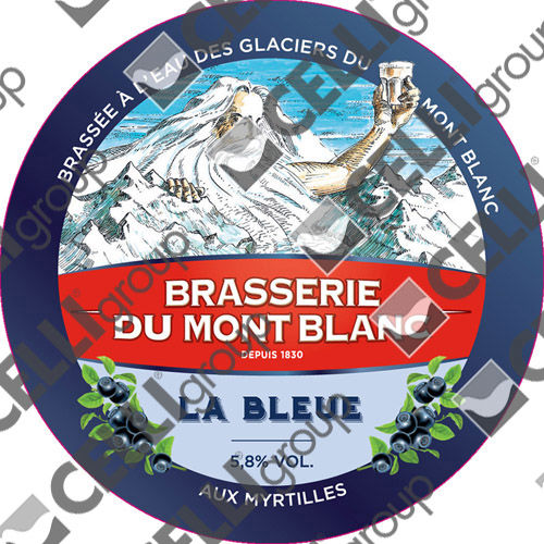 LENTILLE - MONT BLANC BLEUE