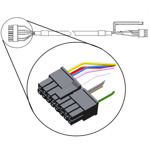 CABLAGGIO LET/W/KEY/LITE/KIT CTRL