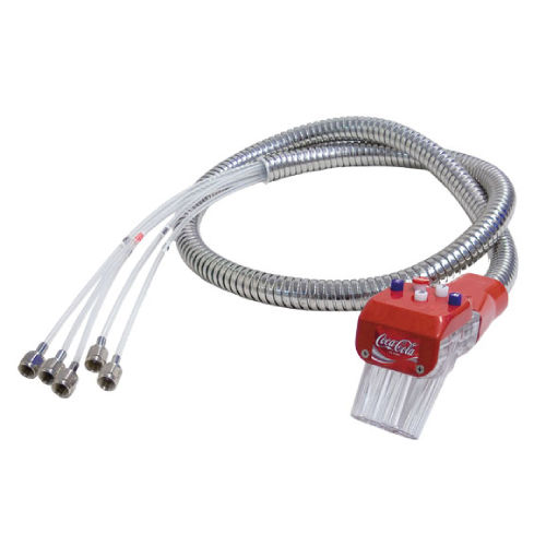 POSTMIX BAR GUN 6 CARB+ 0 NON CARB FLOW REG. 48''M4-8600