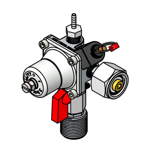 CO² Reg prim Beer 4-6B, 1x 5/16