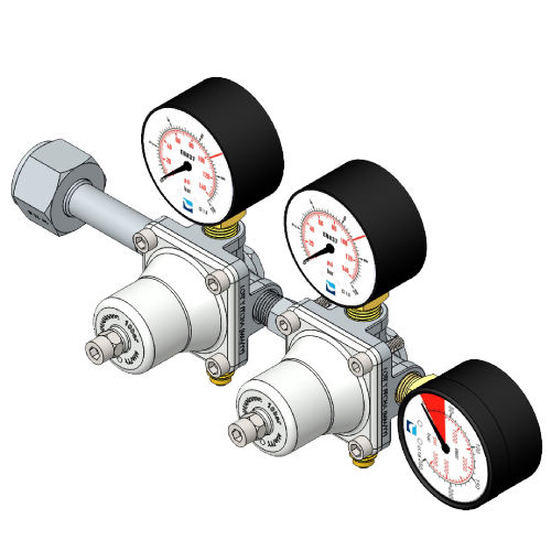 CO2/SX REDUZIERSTÜCK 2P 7/16 A250 B10/7 -REY
