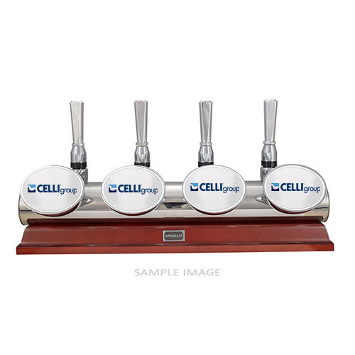 4 Out Lo Liner, 3/16" Beer Line, Unstained Plinth, ABL