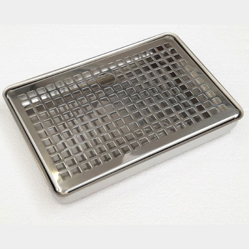 ON THE COUNTER REDUCED INOX DRIP TRAY