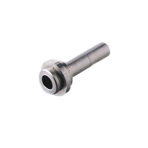 STRAIGHT ST.STEEL HOSE NIPPLE D.8MM WITH STEM 5/8" GAS,