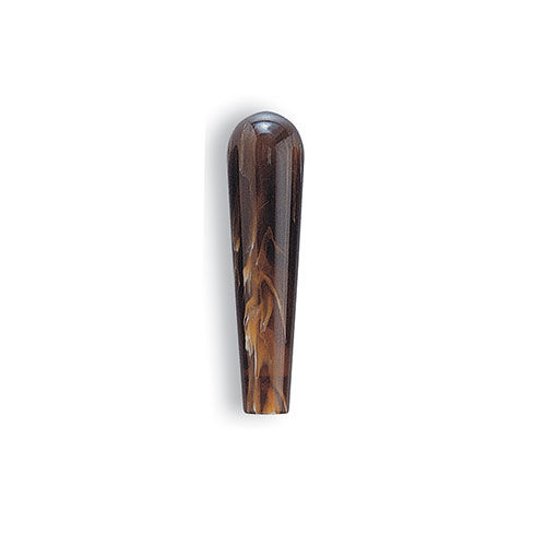 "MEDIUM BROWN/ORANGE SIMIL-ONYX HANDLE REF.5 COL.05 THREAD F