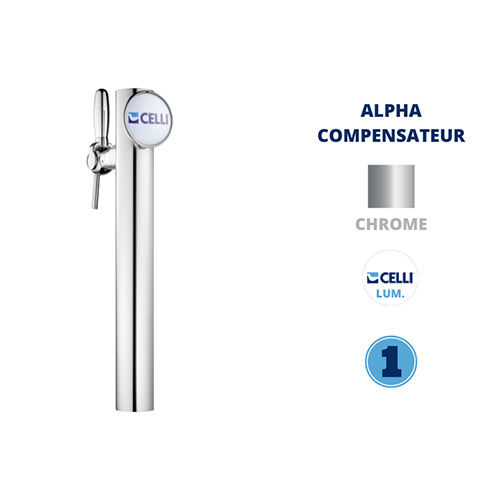 C/MOON IN +L+ ALPHA TAP INOX WITH COMPENSATOR