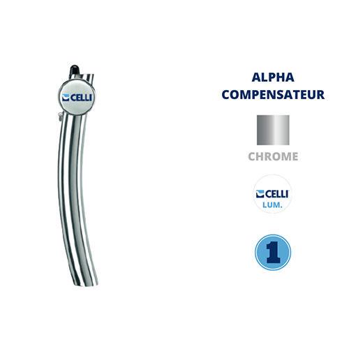 C/MOON L+L+ ALPHA TAP INOX WITH COMPENSATOR